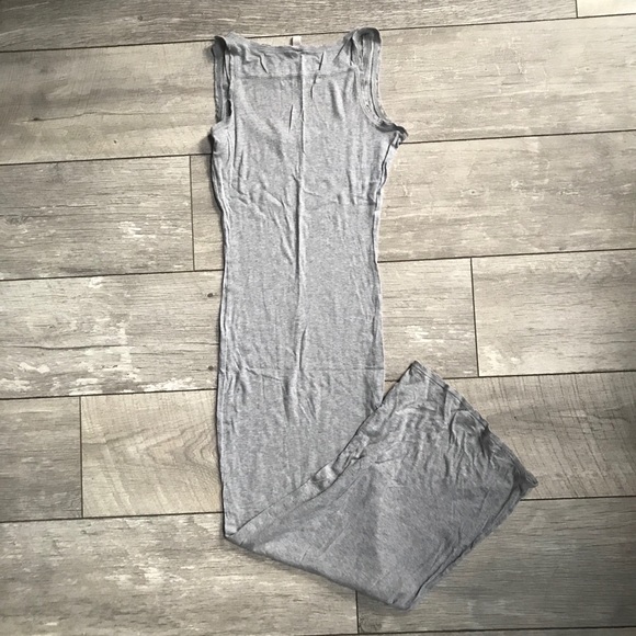 ALL SAINTS Grey Maxi Dress - Picture 3 of 10